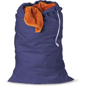 imageHoneyCanDo LBG01643 Mesh Laundry Bag with Drawstring Pink 25Inches L x 36Inches HBlue