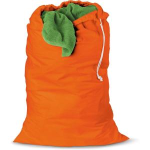 imageHoneyCanDo LBG01643 Mesh Laundry Bag with Drawstring Pink 25Inches L x 36Inches HOrange
