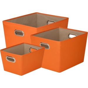 imageHoneyCanDo Turquoise Tote kitOrange