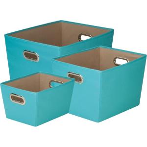 imageHoneyCanDo Turquoise Tote kitTurquoise
