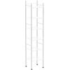imageHoneyCanDo BTH03484 6 Tier Metal Tower Bathroom Shelf 126 L x 11 W x 598 H ChromeChrome