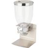 imageZevro Indispensable Designer Dry Food Dispenser Dual Control Stainless Steel SilverSilver