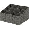imageHoneyCanDo OFC03611 Woven Mail and File Desk Organizer 12 x 1025 x 7quot Espresso BrownSaltPepper