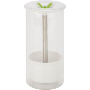 imageHoneyCanDo Glass Herb Preserver ClearWhite medium