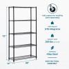 imageHoneyCanDo SHF01442 Storage Shelving 5Tier Black