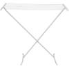 image:imageHoneyCanDo EasyFold Collapsible Clothes Drying Rack  Sturdy Metal Laundry Rack Holds 40 lbs SpaceSaving Clothes Rack Towel Rack Foldable Laundry Drying Rack for IndoorOutdoor Use  WhiteXFrame