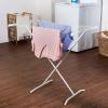 image:imageHoneyCanDo EasyFold Collapsible Clothes Drying Rack  Sturdy Metal Laundry Rack Holds 40 lbs SpaceSaving Clothes Rack Towel Rack Foldable Laundry Drying Rack for IndoorOutdoor Use  WhiteXFrame