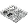 image:imageHoneyCanDo KCH02163 Steel Mesh 7Compartment Expandable Utility Drawer Organizer SilverMedium Pack of 1