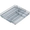 image:imageHoneyCanDo KCH02163 Steel Mesh 7Compartment Expandable Utility Drawer Organizer SilverMedium Pack of 1
