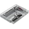 image:imageHoneyCanDo KCH02163 Steel Mesh 7Compartment Expandable Utility Drawer Organizer SilverMedium Pack of 1