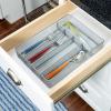 image:imageHoneyCanDo KCH02163 Steel Mesh 7Compartment Expandable Utility Drawer Organizer SilverSmall Pack of 1