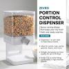 image:imageZevro Compact Dry Food Dispenser Single Control WhiteChromeSingle Dispenser