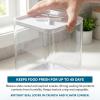 image:imageZevro Compact Dry Food Dispenser Single Control WhiteChromeSingle Dispenser