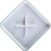 image:imageZevro Compact Dry Food Dispenser Single Control WhiteChromeSingle Dispenser Pack of 6