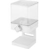 image:imageZevro Compact Dry Food Dispenser Single Control WhiteChromeSingle Dispenser