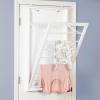 image:imageHoneyCanDo The Perfect Wall Mounted Clothes Rack with Drying Rod and Drying Rack A SpaceSaving Efficient Solution for Drying Clothes at Home Keeping Your Laundry Organized and Your Space Neat