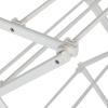 image:imageHoneyCanDo Collapsible Laundry Drying Rack Portable Clothes Rack SpaceSaving amp Easy to Store Metal Garment Rack Sturdy Clothes Dryer Ideal for Small Spaces Indoor amp Outdoor Use White