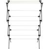 image:imageHoneyCanDo Deluxe Metal Collapsible Clothes Drying Rack 50 lbs 29 x 142 x 421 White amp GreyWhite and Grey