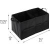 image:imageHoneyCanDo SFT01166 Soft Storage Chest Black Folding Car Trunk Organizer255L Pack of 6