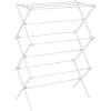 image:imageHoneyCanDo Collapsible Laundry Drying Rack Portable Clothes Rack SpaceSaving amp Easy to Store Metal Garment Rack Sturdy Clothes Dryer Ideal for Small Spaces Indoor amp Outdoor Use White