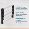 image:imageHoneyCanDo 3Tier Folding Metal Clothes Drying Rack  Portable Accordion Laundry Drying Stand  16 Ft Drying Capacity  Compact SpaceSaving Design for Apartments amp Small Spaces29 W