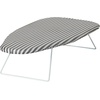 image:imageHoneyCanDo Steel Tabletop Ironing Board with Folding Legs Grey and White Stripe Cotton Cover Compact SpaceSaving Design 30 L x 6 H29 L x 13 W