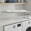 image:imageHoneyCanDo Steel Tabletop Ironing Board with Folding Legs Grey and White Stripe Cotton Cover Compact SpaceSaving Design 30 L x 6 H29 L x 13 W