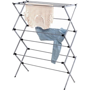image:imageHoneyCanDo Large Folding Metal Clothes Drying Rack  31 Wide Oversized Laundry Stand  26 Ft Drying Capacity  Heavy Duty Portable Airer for Bedding amp Clothes  42 Tall355 W