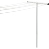 image:imageHoneyCanDo 7Line Outdoor Clothes Drying Pole  Weatherproof TPost Clothesline for Backyard amp Garden  Large Capacity Air Dryer for Sheets Towels amp Apparel