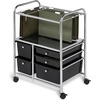 image:imageHoneyCanDo CRT01512 5Drawer Hanging File CartChrome Finish